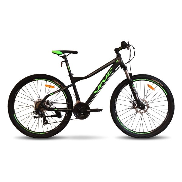 Велосипед VNC RockRider A3 27.5 " Чорно-зелений 45 см (Зріст 165 см - 180 см)