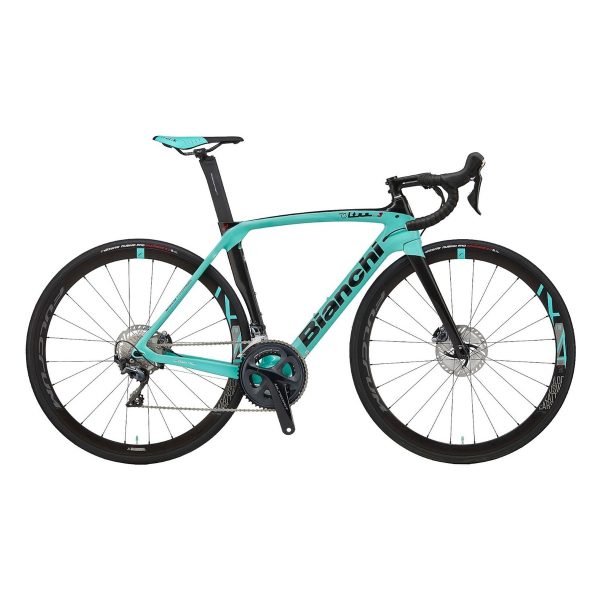 Велосипед Bianchi Oltre XR.3 CV Ultegra Disc Бірюзовий 47 см (Зріст 155 см - 165 см)