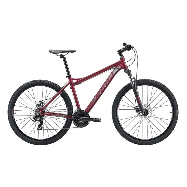 Велосипед Reid MTB Sport Disc WSD 27.5" Бордовий 36 см (Зріст 152 см - 162 см)