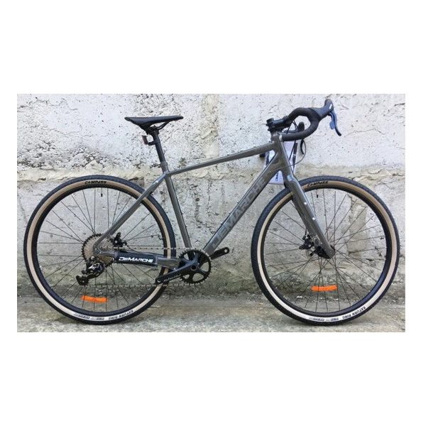 Велосипед DeMARCHE Gravel Stone 1x11 Сірий S (17") (Зріст 165 см - 175 см)