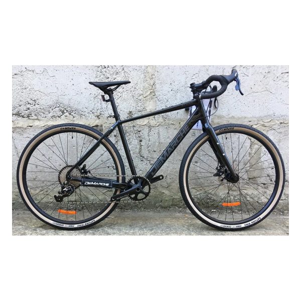 Велосипед DeMARCHE Gravel Stone 1x11 Чорний L (21") (Зріст 185 см - 195 см)