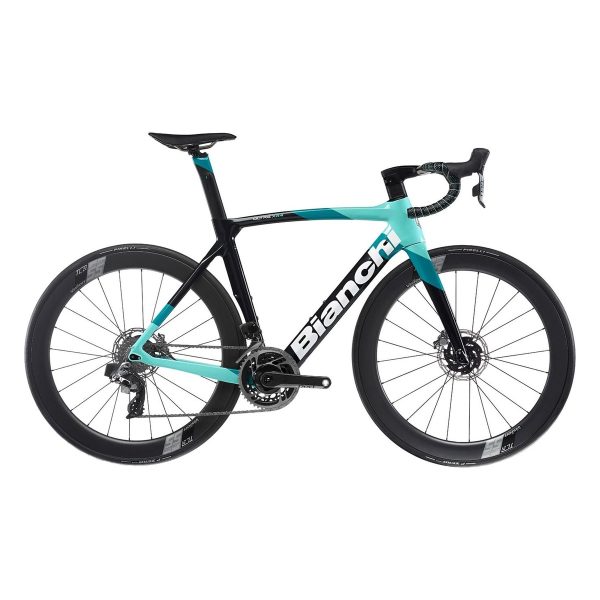 Велосипед Bianchi Oltre XR4 Red eTap AXS Сіро-бірюзовий 57 см (Зріст 178 см - 185 см)