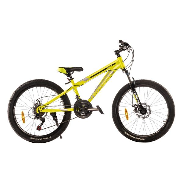 Велосипед Crossbike Storm 24" Жовтий