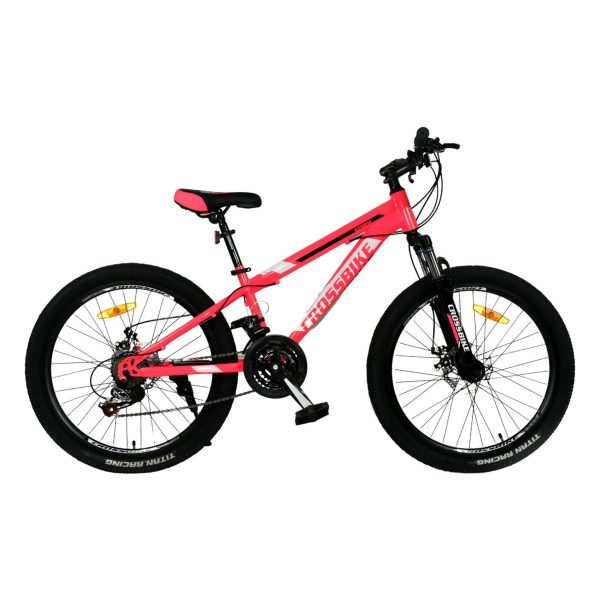 Велосипед Crossbike Storm 24" Рожевий