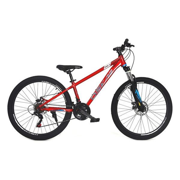 Велосипед Oskar Attack 26" Червоний 13" (Зріст 140 см - 150 см)