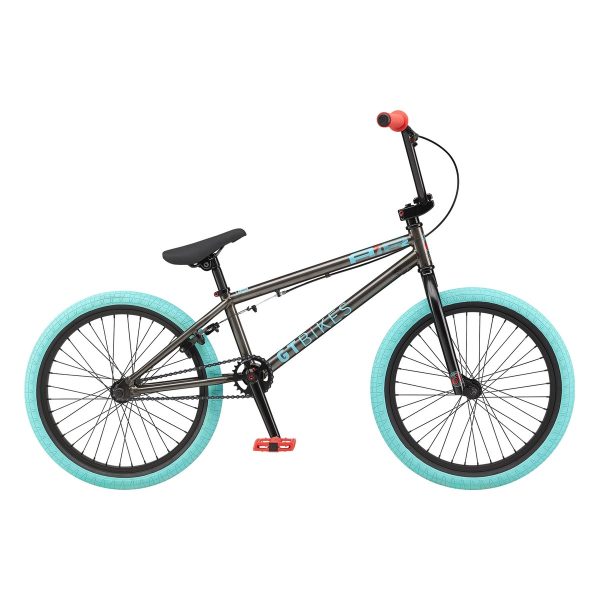 BMX велосипед GT Air Сірий 20" (Зріст 130 см - 150 см)