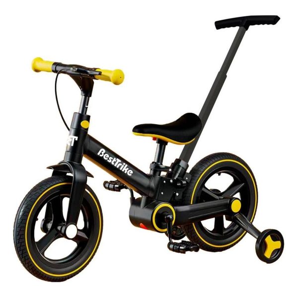 Велосипед-біговел Best Trike Transformer 12" Чорно-жовтий