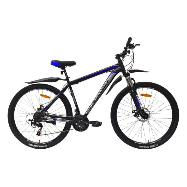 Велосипед Crossbike Storm 27.5" Чорно-синій 15" (Зріст 150 см - 160 см)