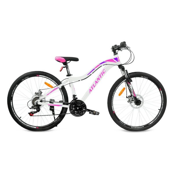 Велосипед Atlantic Dream NX 27.5" Біло-рожевий 16" (Зріст 160 см - 175 см)