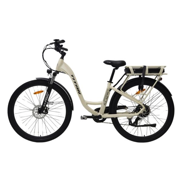 Електровелосипед Titan Pulse Бежевий 16" (Зріст 155 см - 170 см)