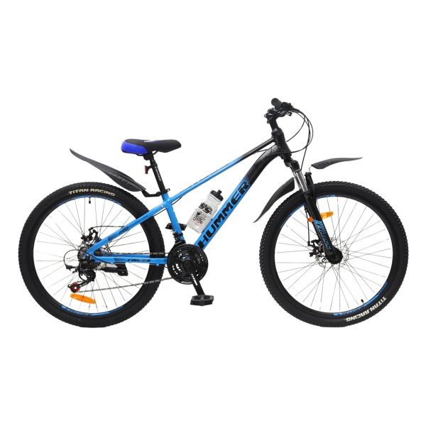 Велосипед Crossbike Hummer 24" Чорно-синій