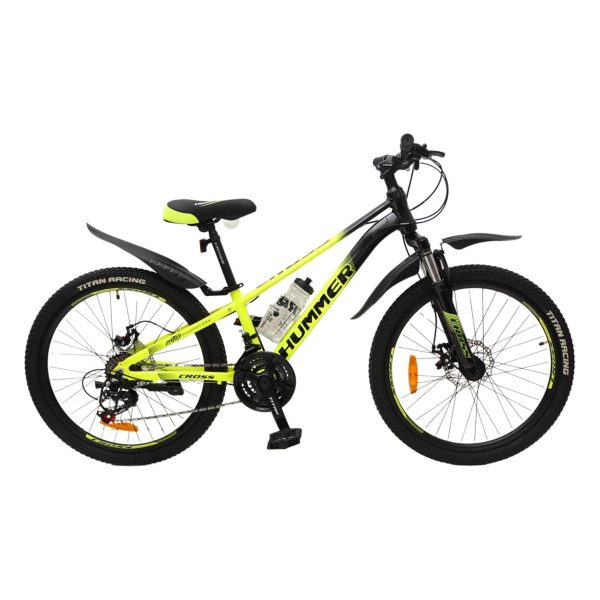 Велосипед Crossbike Hummer 24" Чорно-жовтий