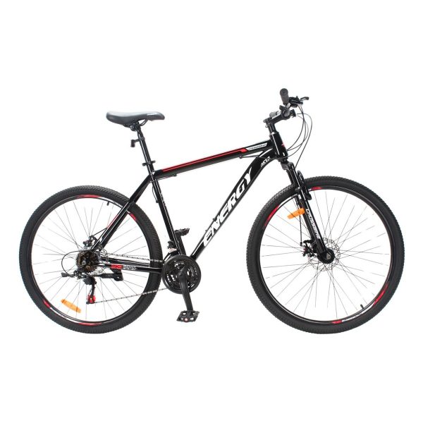 Велосипед Crossbike Energy 29" Чорно-червоний 17" (Зріст 165 см - 175 см)
