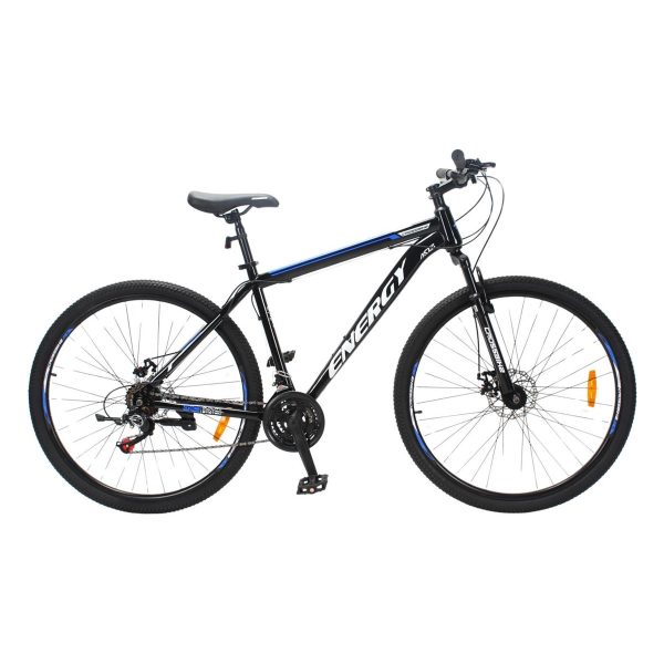 Велосипед Crossbike Energy 29" Чорно-синій 19" (Зріст 175 см - 185 см)