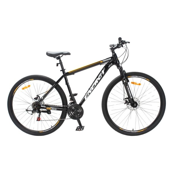 Велосипед Crossbike Energy 29" Чорно-помаранчевий 19" (Зріст 175 см - 185 см)