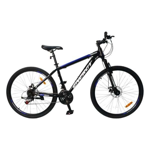 Велосипед Crossbike Energy 27.5" Чорно-синій 15" (Зріст 150 см - 160 см)