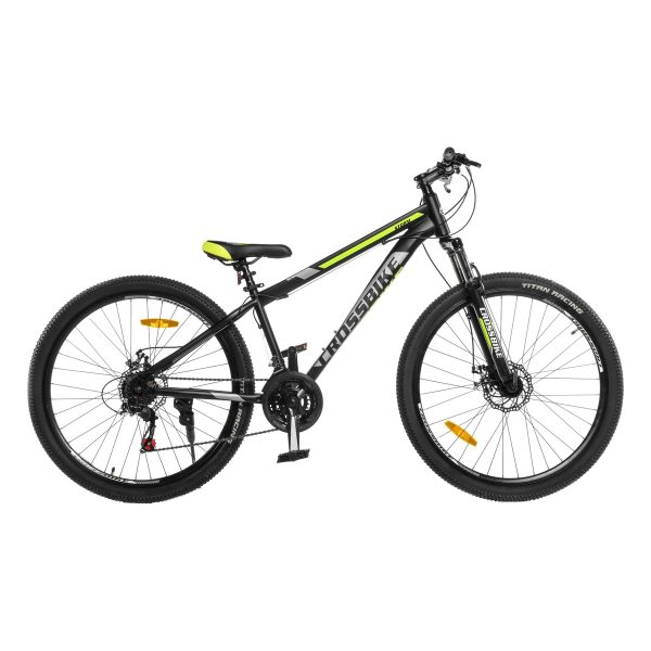 Велосипед Crossbike Storm 27.5" Чорно-жовтий 17" (Зріст 160 см - 170 см)