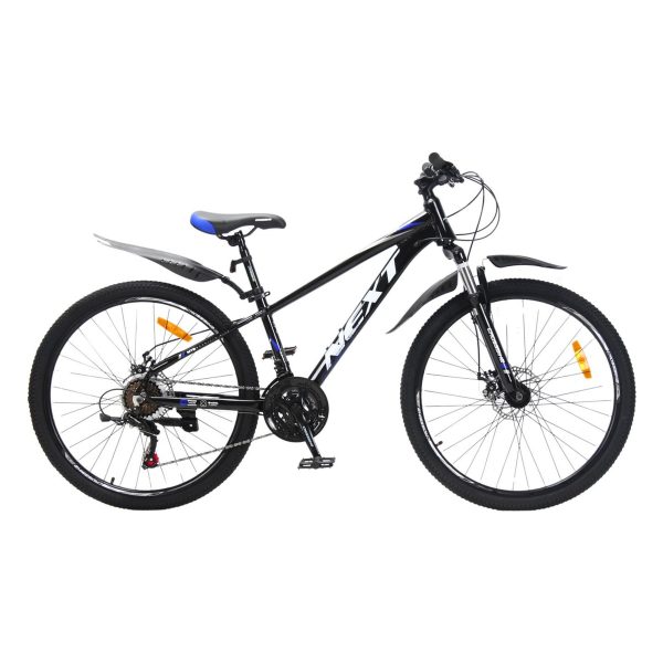 Велосипед Crossbike Next 26" Чорно-синій 12" (Зріст 135 см - 145 см)
