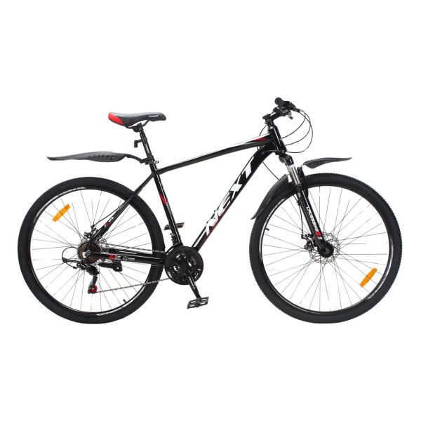 Велосипед Crossbike Next 29" Чорно-червоний 18" (Зріст 170 см - 180 см)