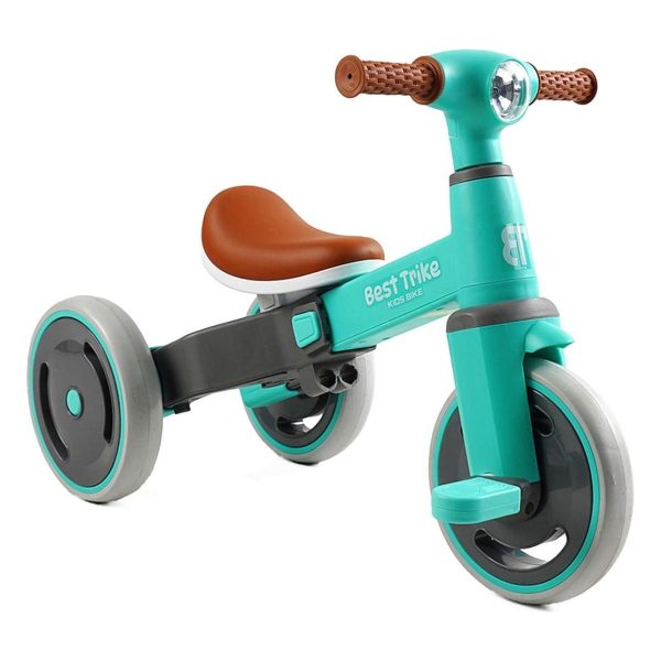 Велосипед-біговел Best Trike LB Бірюзово-чорний