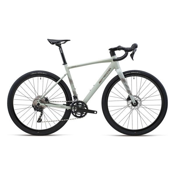 Велосипед Bottecchia Gravel Monster Shimano GRX400 20s Світло-сірий 54 (Зріст 180 см - 185 см)