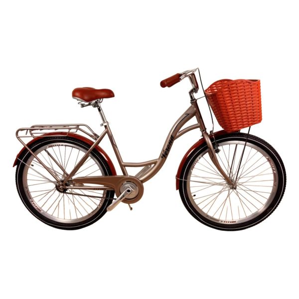 Велосипед Titan Verona Сріблястий 18" (Зріст 165 см - 180 см)